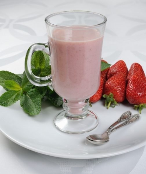 strawberry smoothie