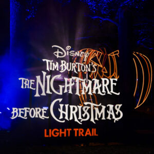 The Nightmare Before Christmas Lights Trail