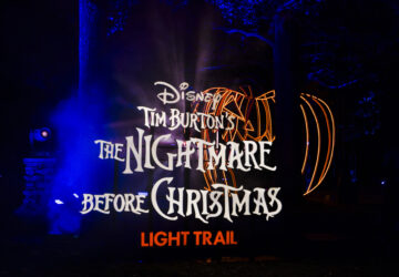 The Nightmare Before Christmas Lights Trail